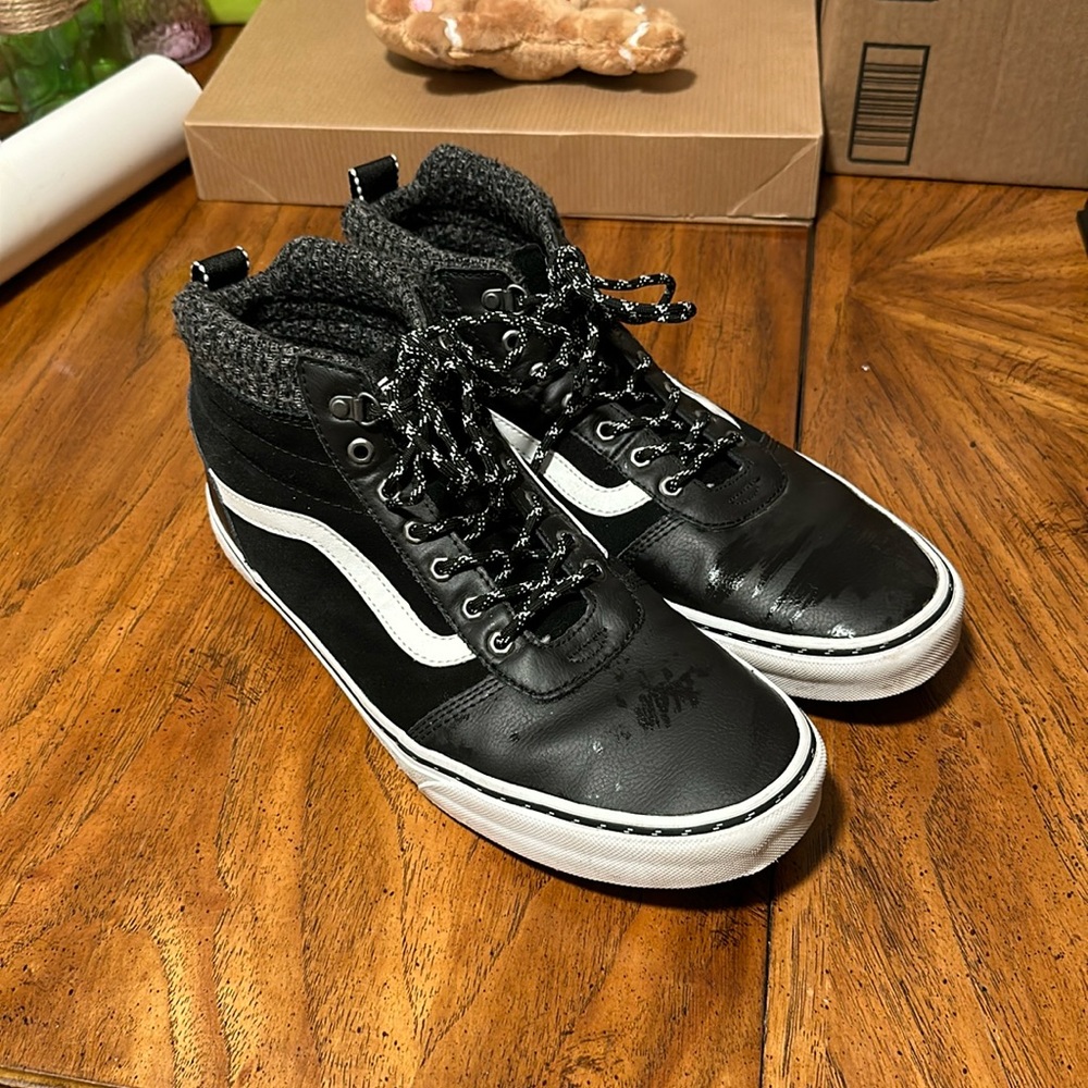 Winter Vans High Top Sk8 Shoes